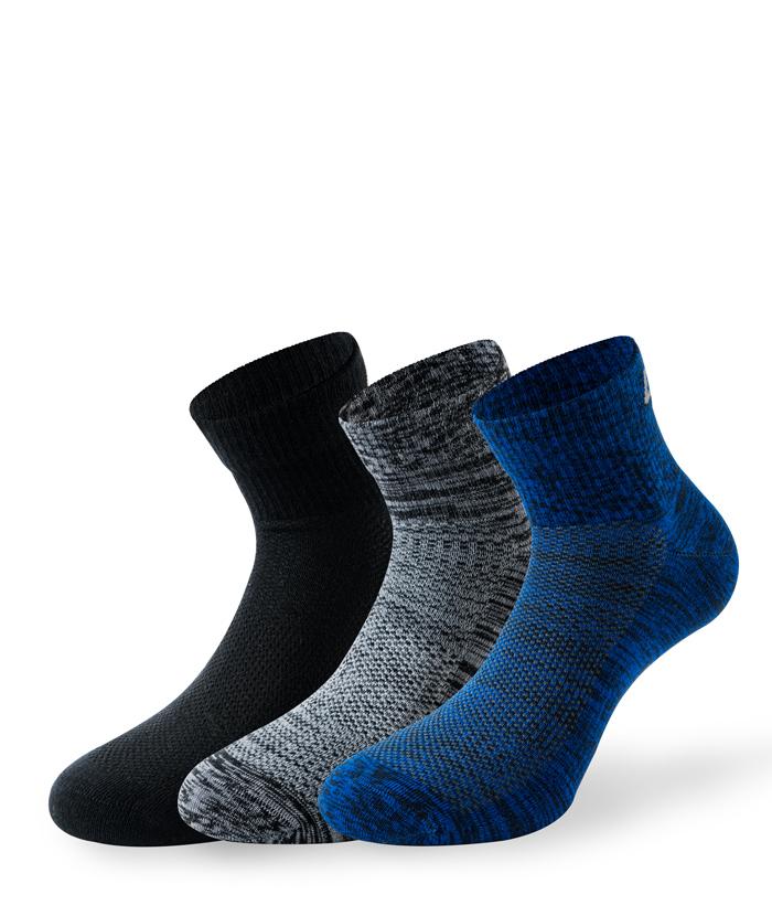 Lenz Quarter Tech 3-pack sukat