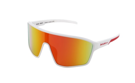 Spect Red Bull Daft Sunglasses white brown with red mirror POL