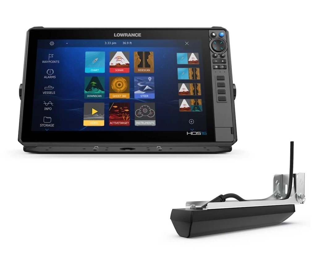 Lowrance HDS Pro 16' IPS Active Imaging HD 3-in-1 anturilla yhdistelmälaite