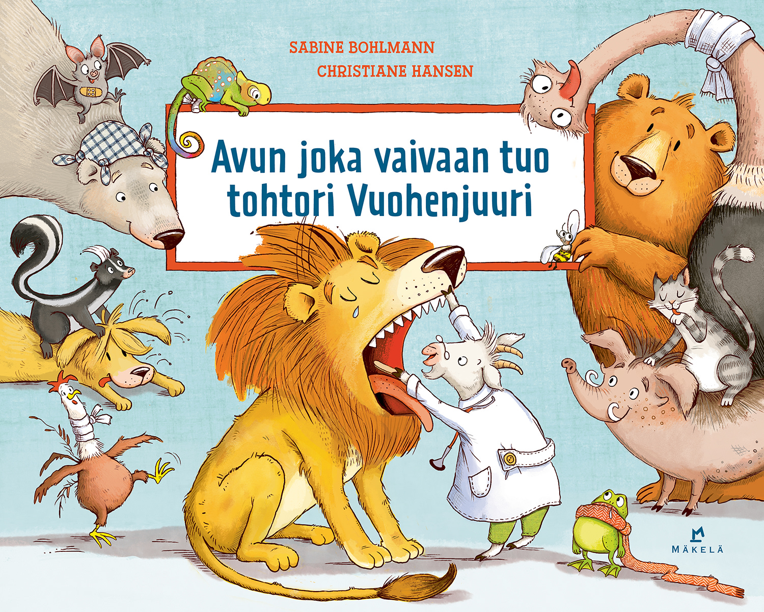 Sabine Bohlman: Avun joka vaivaan tuo tohtori Vuohenjuuri