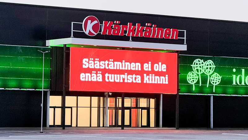 Opening of the Seinäjoki store