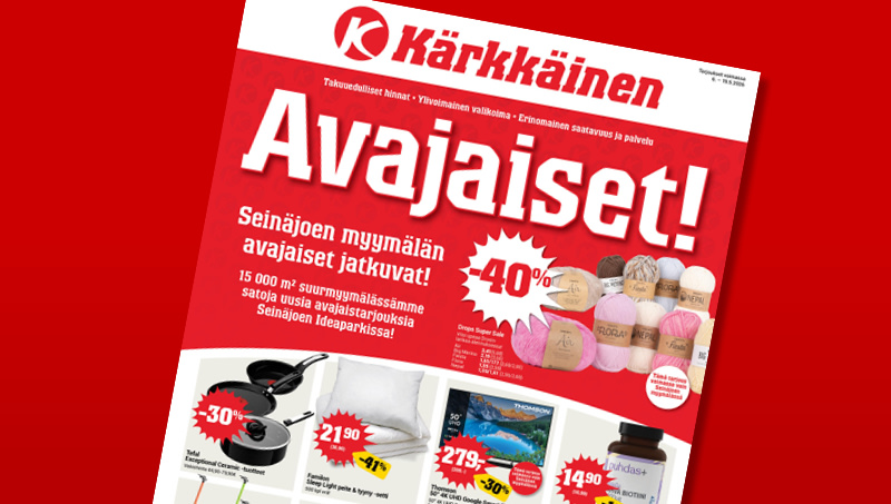 Kärkkäinen Grand Opening Deals