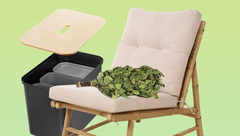 Tarvikkeet mökkeilyyn