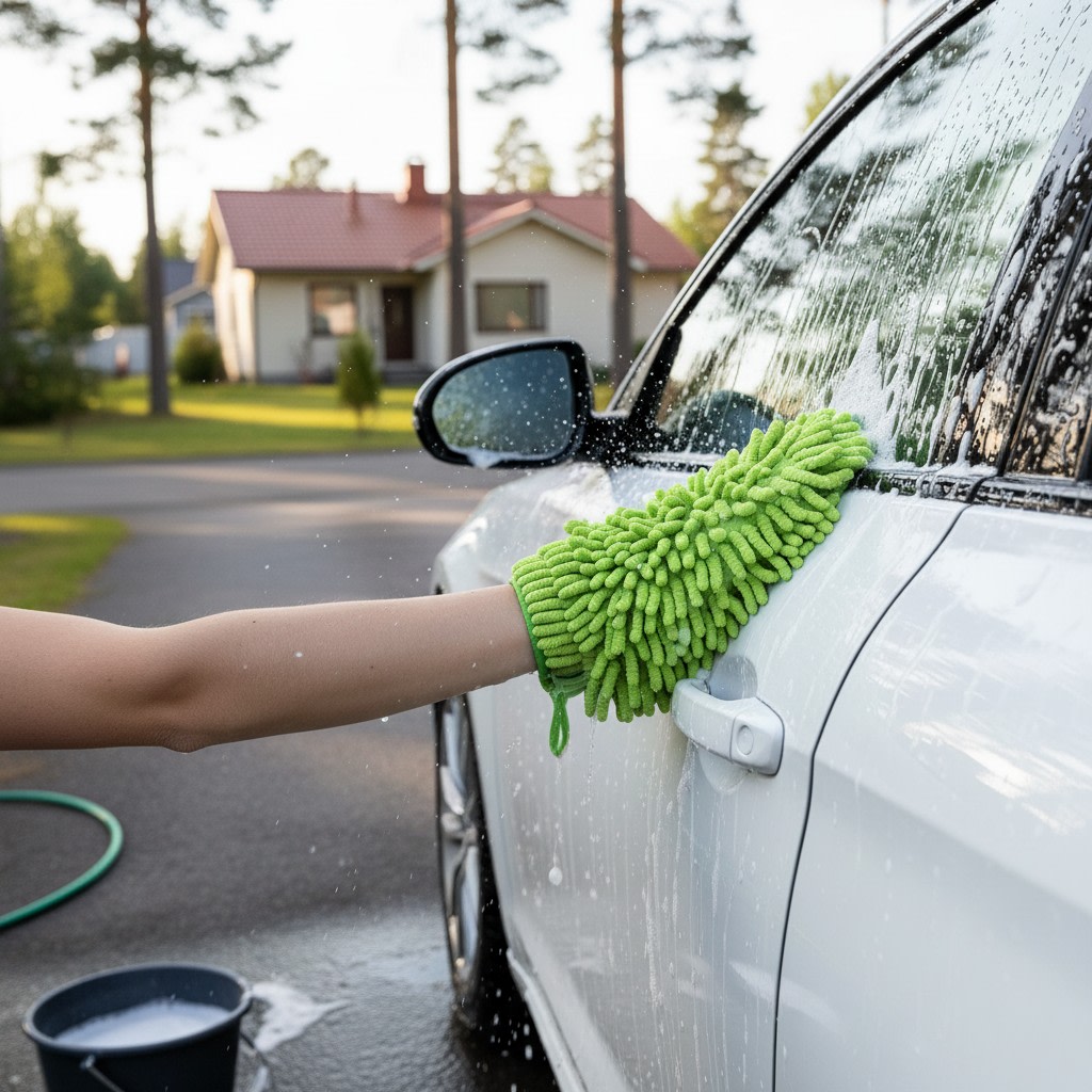Näin peset ja vahaat autosi oikein