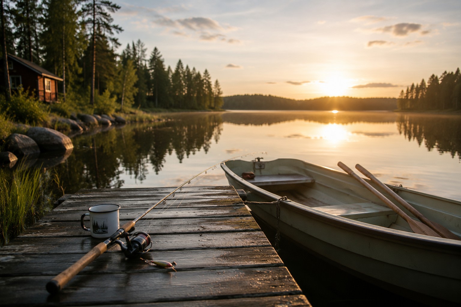 Mökkikalastus luo kesään mahtavia muistoja