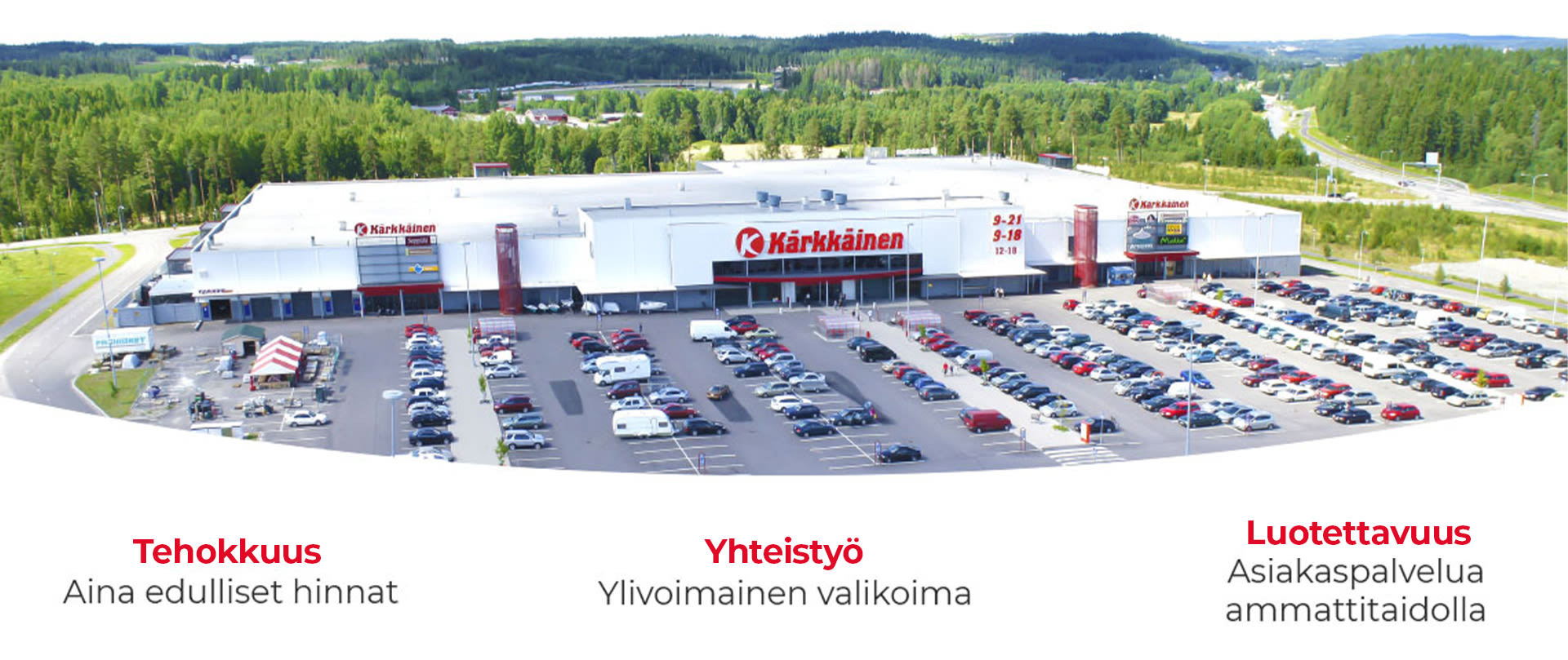 Kärkkäinen OY: arvot