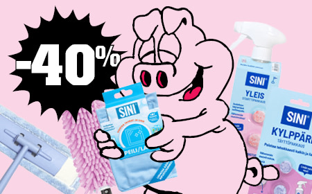 Sini-tuotteet -40%