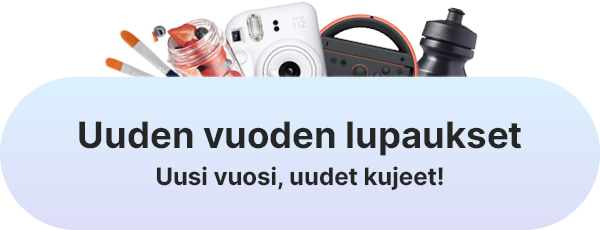 Tuotteet uuden vuoden lupauksiin 2026