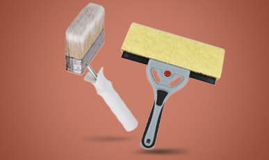 Siveltimet ja telat öljyn levitykseen