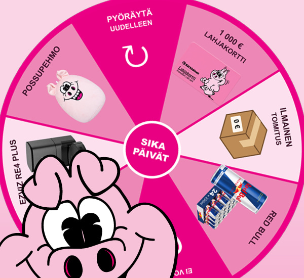 Sikapäivien onnenpyörä 2026