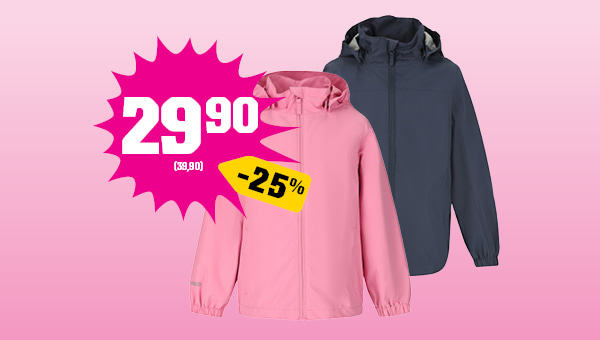 ZigZag lasten ulkoilutakki