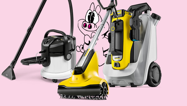 Sikana erilaisia pesureita sikaedullisesti