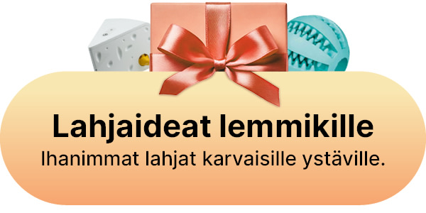 Lahjaideat lemmikille