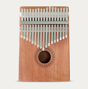 Intirilife Kalimba thumb-piano mahonkipuusta