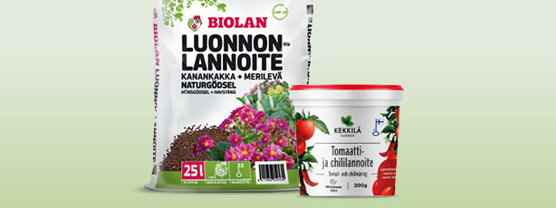 Kevään lannoitteet