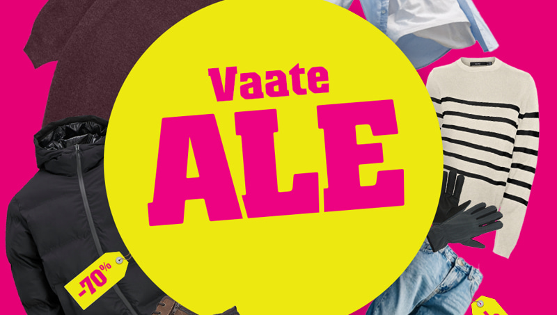 Vaate ALE jopa -50%