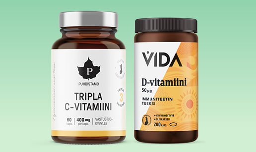 C- ja D-vitamiinit
