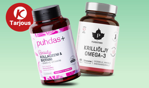 Luontaistuotteet, vitamiinit ja lisäravinteet tarjoukset