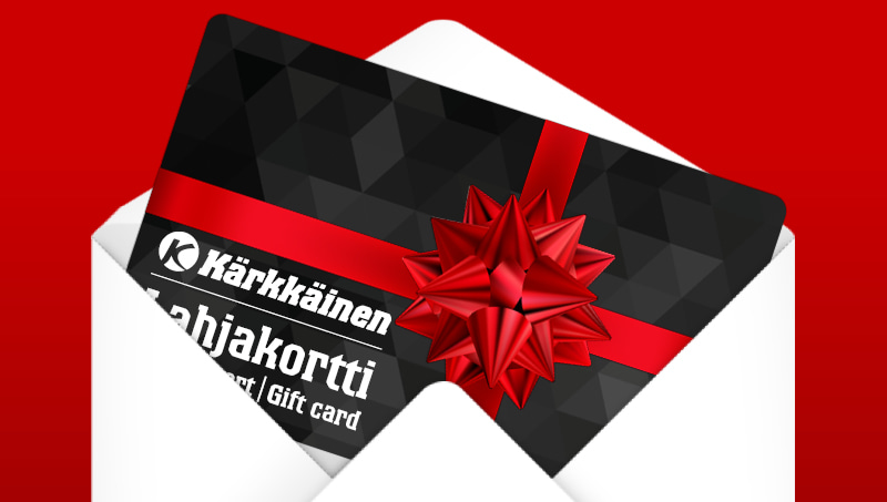 Lahjakortti Kärkkäiselle