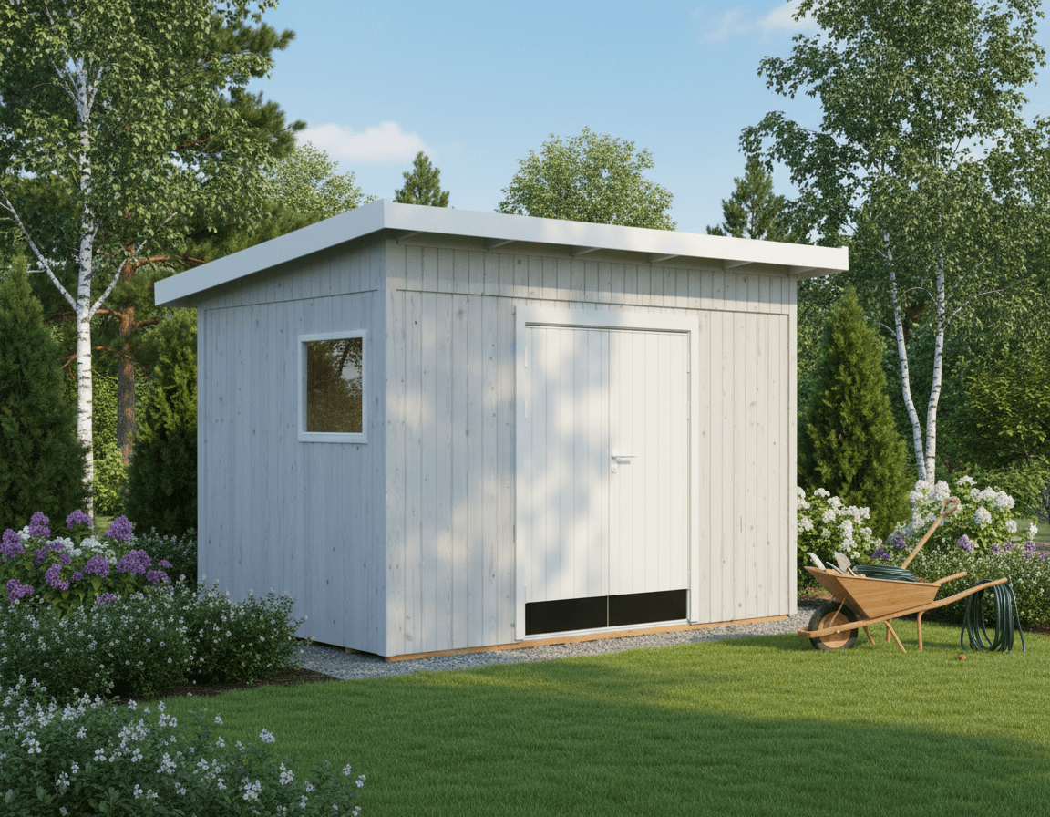 Haramaa vaja pihalla